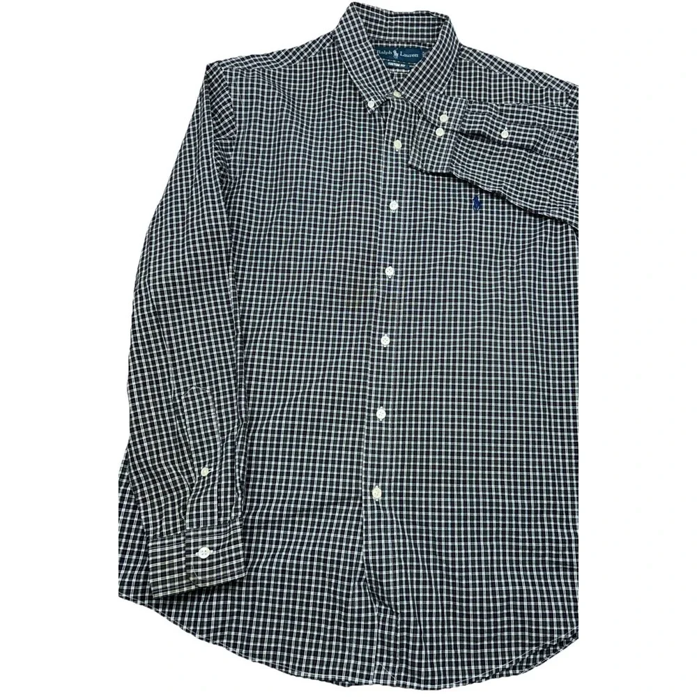 Polo Ralph Lauren Custom Fit 16.5 34/35 Long Sleeve‎ Button Down